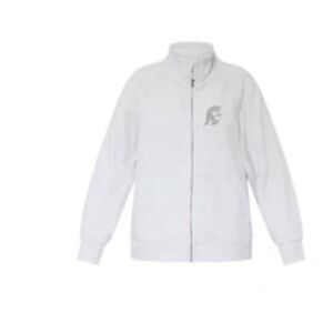 lululemon Trojans Women's Gray Scuba Oversized Funnel Neck Full Zip Jacket M